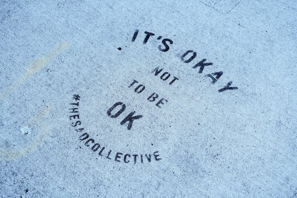Pavement With Motivational Quote